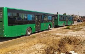 خروج إرهابيين بحسب اتفاق التسوية في درعا باتجاه الشمال السوري