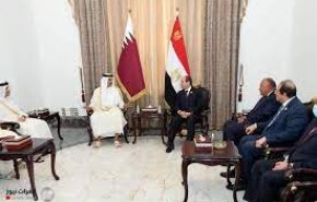 بيان قطري حول قمة تميم-السيسي في بغداد