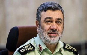قائد قوى الامن الداخلي الايراني: حدود البلاد تحظى بالامن الكامل