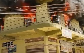 حريق في حي الكرادة ببغداد يودي بحياة 3 اشخاص (صورة)