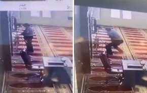 بالفيديو.. لحظة وفاة مؤذن خلال رفع الأذان في ليبيا