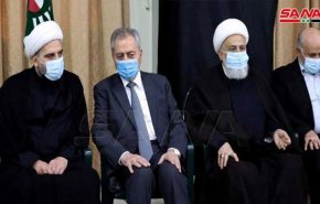  السفير السوري يقدم التعازي بوفاة الشيخ عبد الأمير قبلان