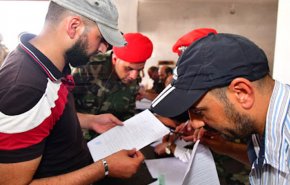 استكمال إجراءات تسليم السلاح وتسوية أوضاع المسلحين بدرعا