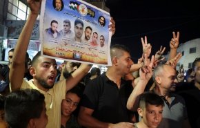 شاهد:تظاهرات في المدن الفلسطينية دعماً لأسری نفق الحرية