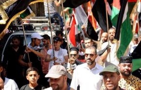 مسيرة بريف دمشق دعما للأسرى الأبطال في سجون الاحتلال الإسرائيلي