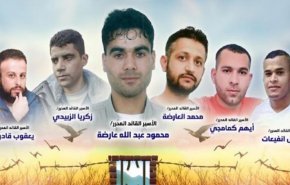 الى الاسرى الستة الذين سطروا أسبوعين من الانتصار وهزيمة الاحتلال
