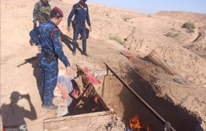 شاهد: العثور على أوكار لـ ’داعش’ وعبوات ناسفة في شمال العراق
