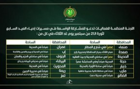 اليمنيون يستعدون للخروج في مسيرات كبرى لإحياء ذكرى ثورة 21 سبتمبر