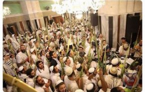 بالصور: مستوطنون يستبيحون المسجد الإبراهيمي