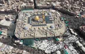 شاهد: منظر على طريق كربلاء المقدسة قله نظيره على صعيد العالم