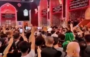 شاهد/ زوار الأربعين يردّون على مؤتمر 'التطبيع'