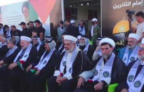 شاهد.. ماذا فعل شيوخ موكب الاقصى عند لقائهم بابو فدك؟