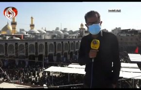 بالفيديو:مراسل العالم يرصد أخر مستجدات زيارة الأربعين