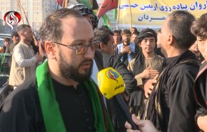 ملايين الزوار يشاركون في زيارة الاربعين سوی الافغان
