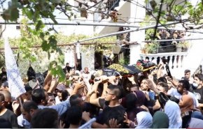 تشييع فلسطينيين استشهدوا بعملية اعدام اسرائيلية واضحة الادلة
