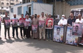 شاهد..وقفة دعم وإسناد للأسرى في سجون الاحتلال بغزة