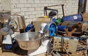 الجيش اللبناني يضبط آلات تستعمل لتصنيع حبوب الكبتاغون