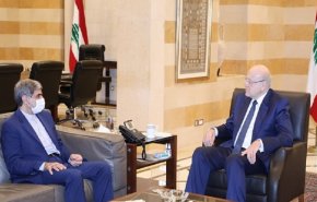 ميقاتي يستقبل السفير الإيراني في لبنان
