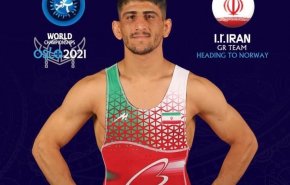 شاهد..  فوز كبير للمصارع الإيراني محمد رضا غرايي على منافسه الأذربيجاني