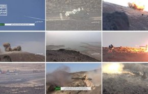 شاهد.. سيطرة الجيش واللجان على مناطق واسعة في صرواح وصولاً لسد مأرب
