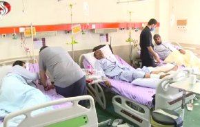 شاهد..جرحى إنفجار قندهار يرقدون بمستشفى