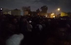 بالصور.. محتجون ضد نتائج الانتخابات قرب 'المنطقة الخضراء'