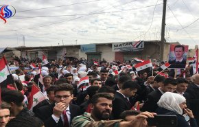 بالصور.. وقفة جماهيرية في تل رفعت السورية رفضا للاحتلال التركي
