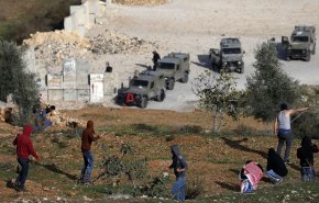 شاهد.. الفلسطينيون في البيرة يتصدون لقوات الاحتلال بعد اعتقالها أحد المحررين 