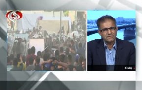 شاهد.. مدير مكتب قناة العالم يكشف تفاصيل الإشتباكات امام المنطقة الخضراء