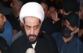 الخزعلي حضر ساحة الإعتصام في بغداد وهذا ما أكد عليه