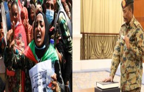شاهد..البرهان يضرب ارادة الشعب السوداني عرض الحائط 