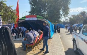 بدء توافد المحجتين على الإنتخابات العراقية قرب بوابات المنطقة الخضراء