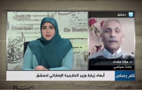أبعاد زيارة وزير الخارجية الإماراتي لدمشق