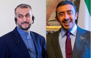 وزير خارجية ايران يبحث مع نظيره الاماراتي العلاقات السياسية والقنصلية 