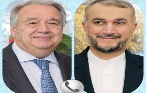عبد اللهيان وغوتيريش يبحثان المحادثات النووية بفيينا وملف أفغانستان