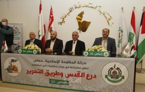 حماس تطلق فعاليات ذكرى انطلاقتها الـ34 في لبنان