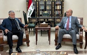 العراق.. صالح والعامري يؤكدان على حماية الأمن والاستقرار ورص الصف الوطني
