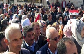 وقفة احتجاجية بريف حلب رفضا للاحتلال التركي (صور)