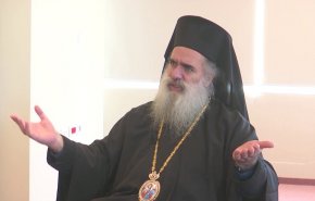 المطران حنا: الإنحياز للشعب الفلسطيني يعد واجبا دينيا وأخلاقيا 