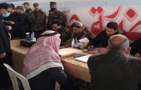 بالصور.. استمرار عملية التسوية في مركز الميادين بريف دير الزور 
