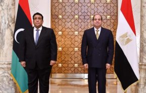 المنفي والسيسي يتفقان على التنسيق بالمستجدات الليبية