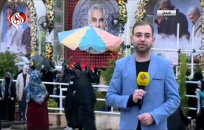شاهد: فعاليات خاصة في كرمان بتوقيت شهادة قاسم سليماني