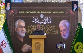العتبة الرضوية تکرم خادم الرضا الشهيد قاسم سليماني
