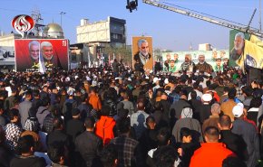 شاهد.. البصرة تتوعد بالثأر لدماء قادة النصر 