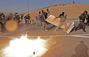 اعتداء اسرائيلي علی الطواقم الطبية في مواجهات النقب 