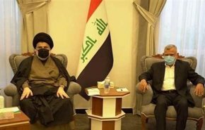 لقاء بين مقتدى الصدر وهادي العامري لبحث تشكيل الحكومة 