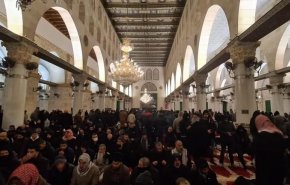 الآلاف يلبون نداء الفجر العظيم بالأقصى نصرة لـ