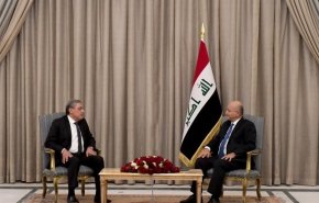 برهم صالح يستقبل وزير العدل اللبناني بقصر السلام