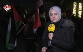 شاهد.. جماهير غزة تتظاهر ضد جرائم السعودية في اليمن 