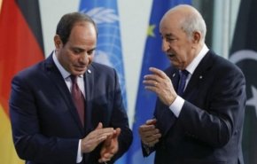 الرئيس المصري يستقبل نظيره الجزائري في مطار القاهرة